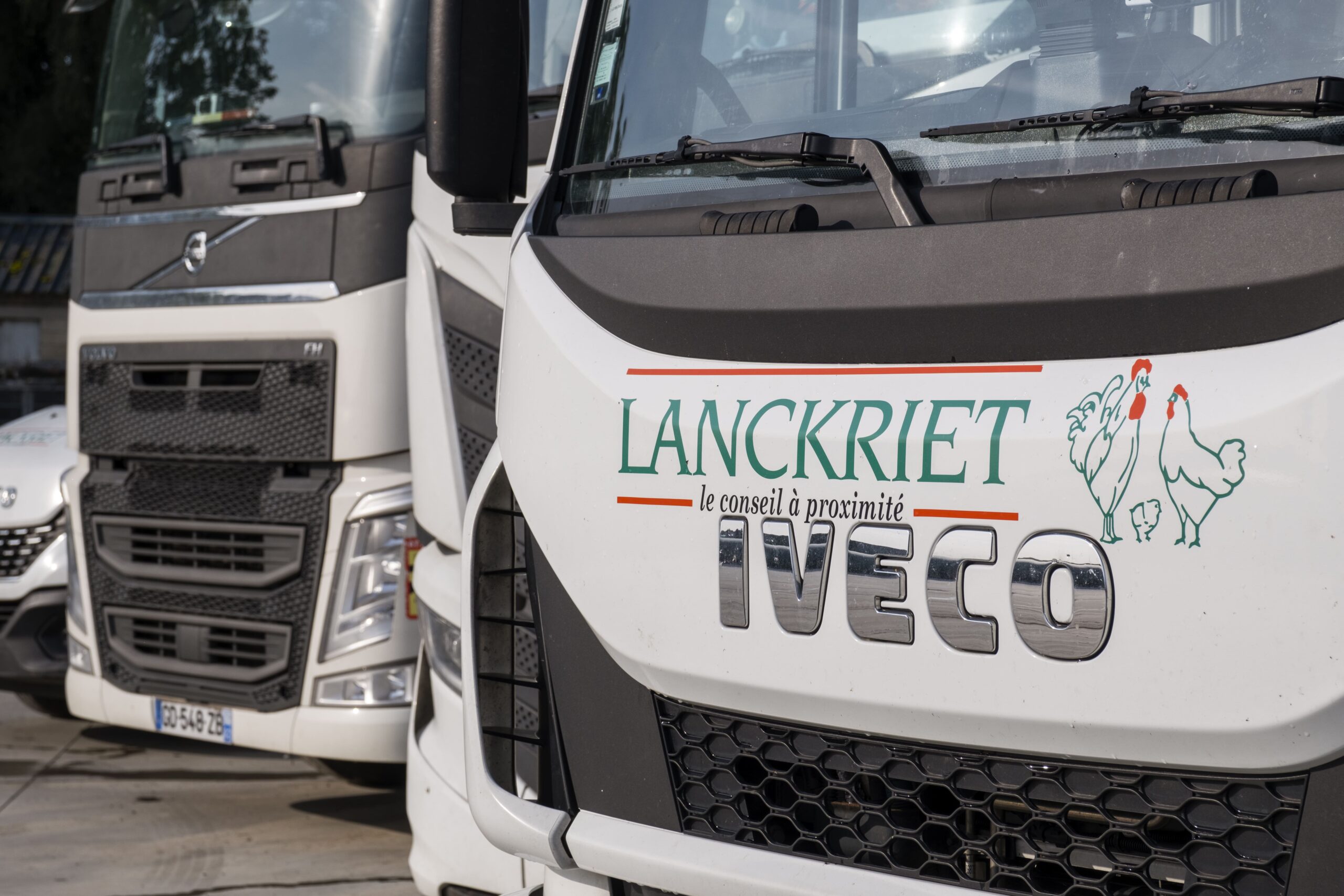 Camion de l'entreprise Lanckriet