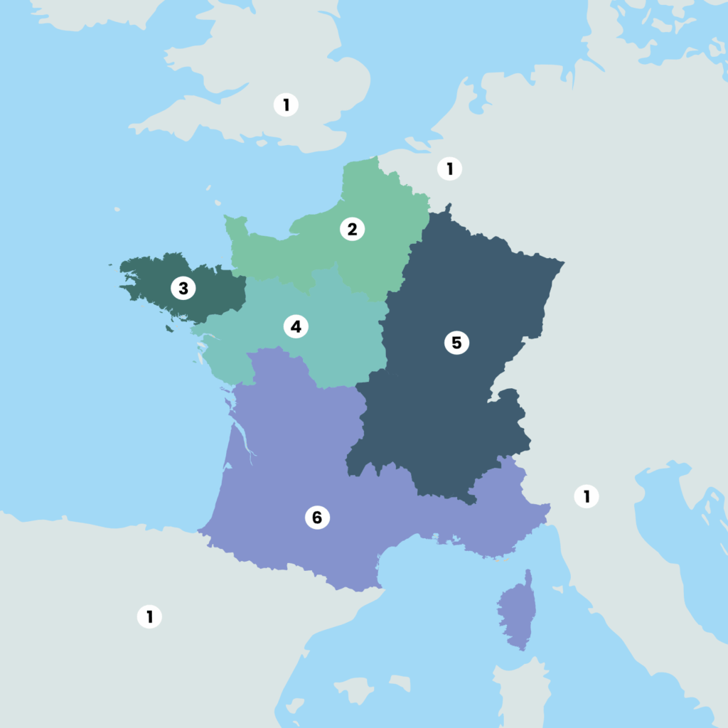 MAP des commerciaux